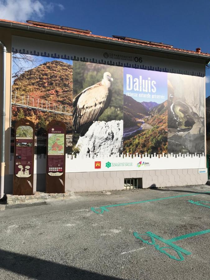 Gite De La Fontaine Gorges De Daluis Kültér fotó
