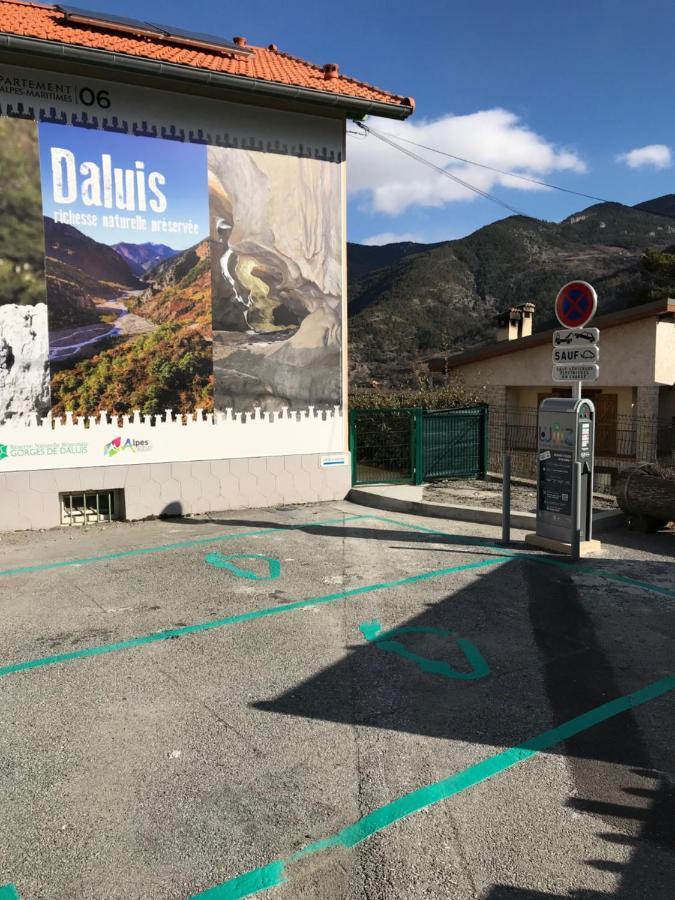 Gite De La Fontaine Gorges De Daluis Kültér fotó